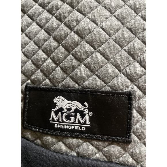 MGM Springfield Men's 2XL Quarter Button Down Gray Jacket - Picture 2 of 6